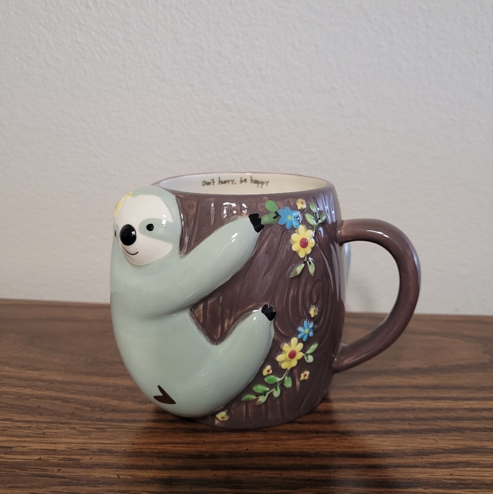 Natural Life Sloth Mug